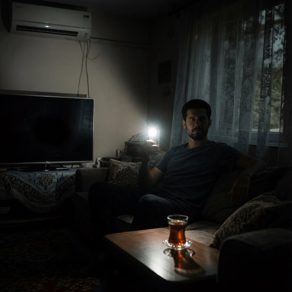 وقتی برق قطع می‌شود، شما همچنان روشن می‌مانید