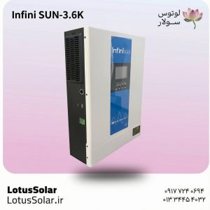 عرضه و نصب باتری لیتیومی و پنل خورشیدی 11 اینورتر خورشیدی اینفینی سولار HP800