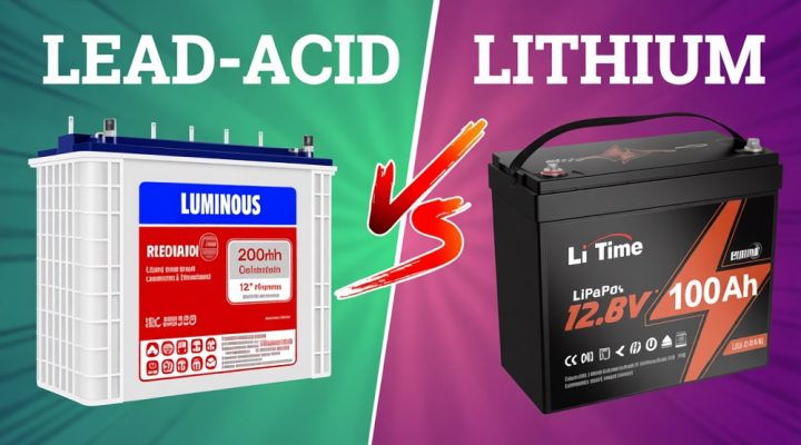 باتری لیتیوم فسفات آهن یا سرب اسید؟ کدام برای خانه و ویلا بهتر است؟